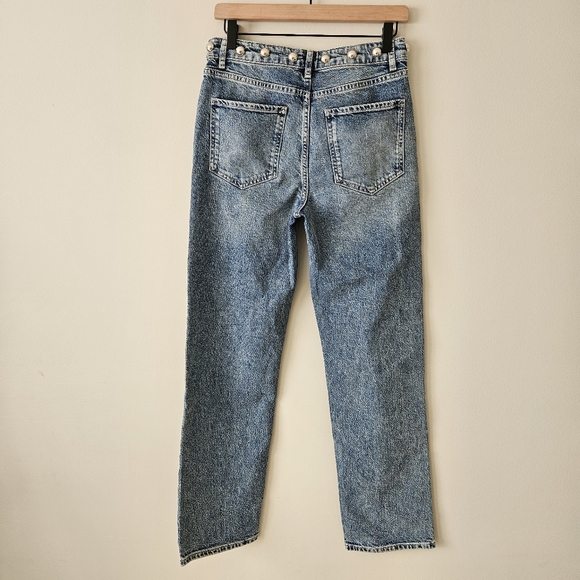 Rails Topanga Straight Leg Jeans In Desert Sky Studded - Picture 10 of 14